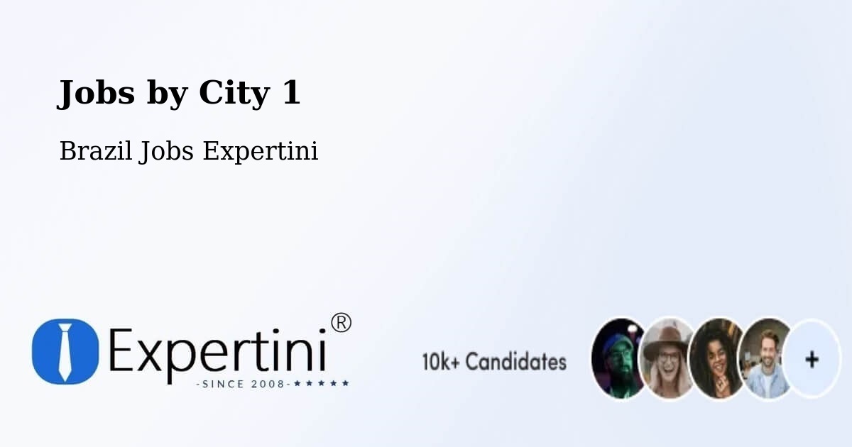 City Jobs in Brazil - Expertini